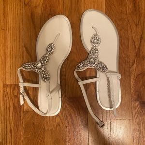 Dressy sandals worn once. Size 10.